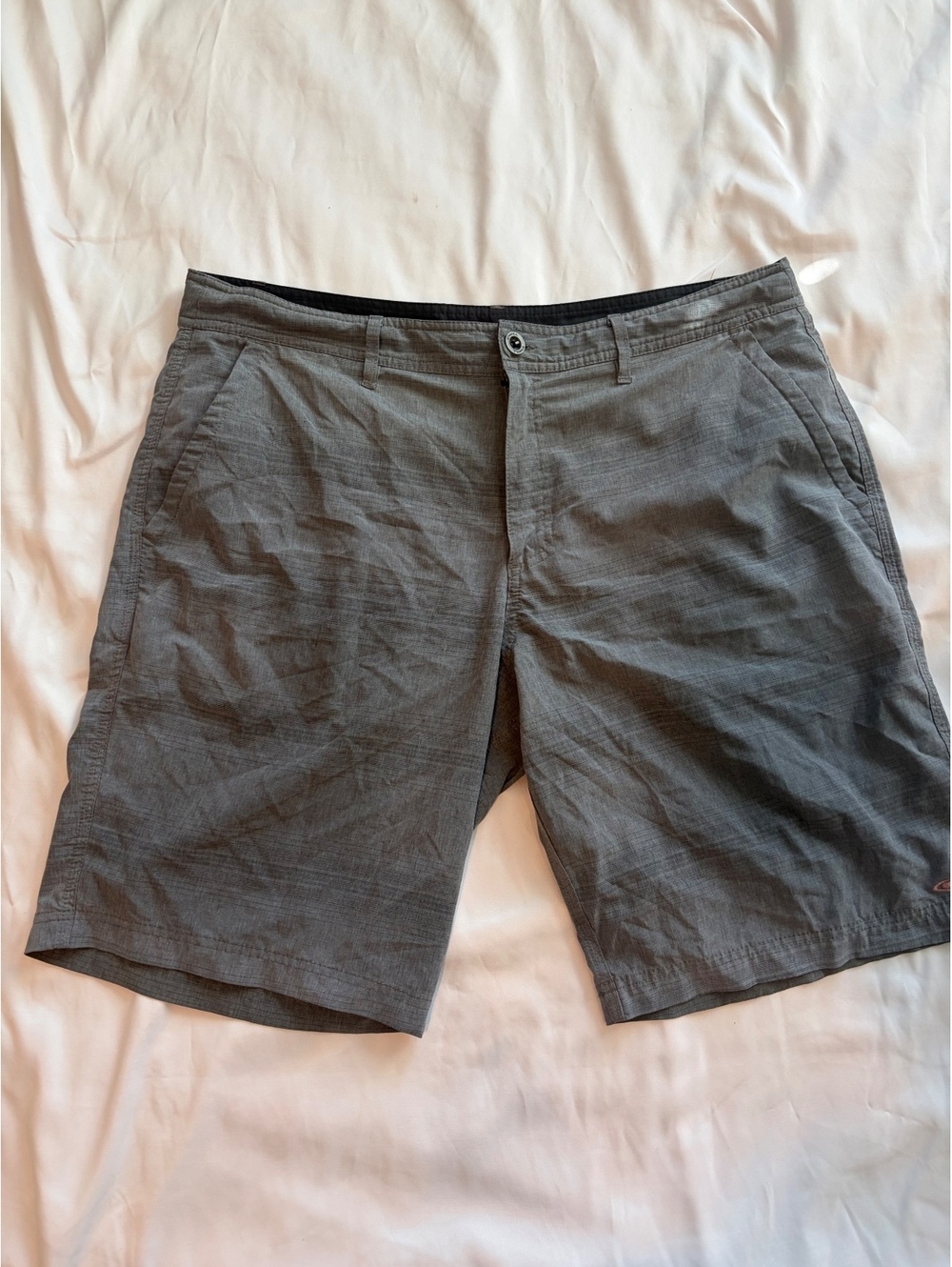 O'Neill Men's Gray Casual Shorts Size 38
